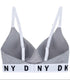 Push-up bra without underwire Gry/Wht/Blk COZY BOYFRIEND DKNY INTIMATES
