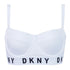 Underwire bra White/Black COZY BOYFRIEND DKNY INTIMATES