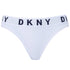 Thong White/Black COZY BOYFRIEND DKNY INTIMATES