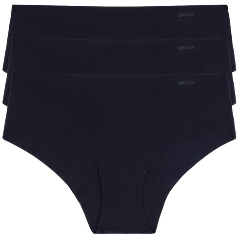 3 Pack Hipster Black LITEWEAR DKNY INTIMATES