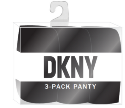 3 Pack Hipster Black LITEWEAR DKNY INTIMATES