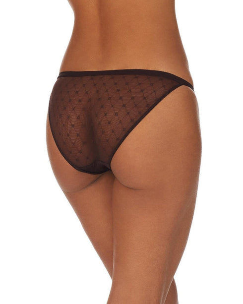 Slip Black MONOGRAM MESH DKNY INTIMATES