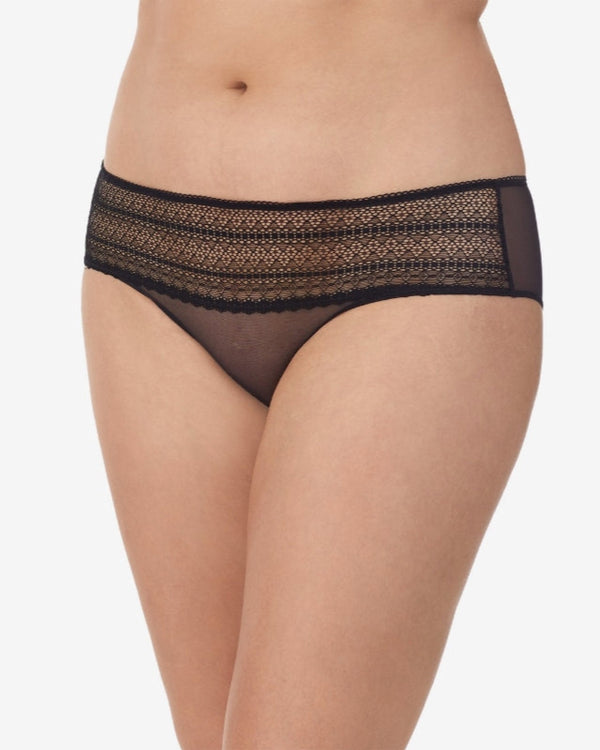 Slip mit Spitze Black TABLE TOPS DKNY INTIMATES