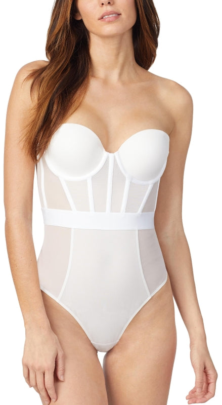 Strapless String Body White SHEERS DKNY INTIMATES