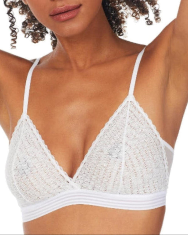 Bralette White TABLE TOPS SOFTEST LACE DKNY INTIMATES
