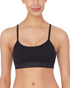 Ribbed Bralette Black SEAMLESS LITEWEAR DKNY INTIMATES