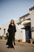 Maxikleid Schwarz 5088 F FRESH COTTON