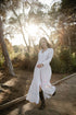 Maxikleid Weiß 5088 F FRESH COTTON