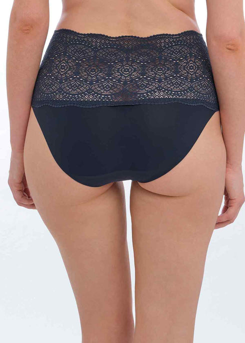 Fantasie Lace Ease Stretch Briefs Navy