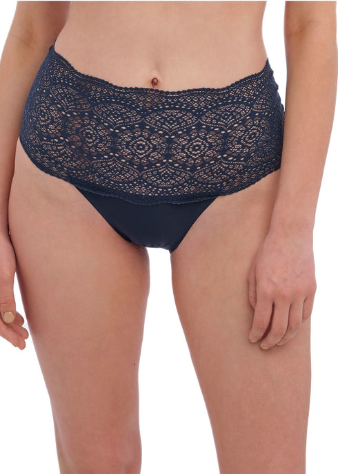 Fantasie Lace Ease Stretch Briefs Navy