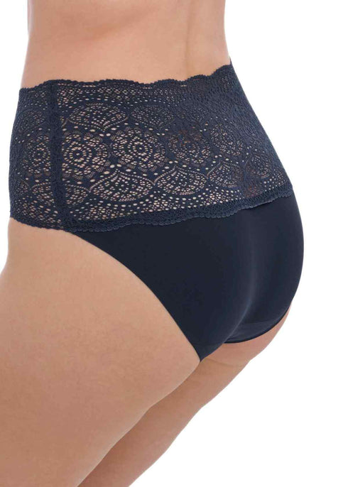 Fantasie Lace Ease Stretch Briefs Navy