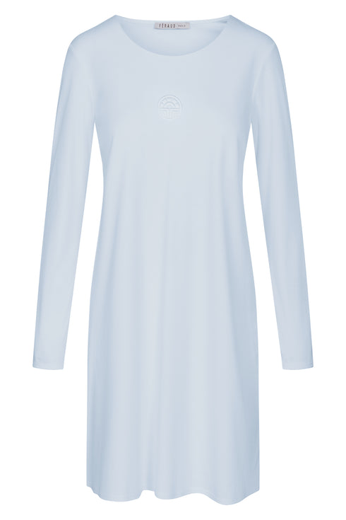 Féraud Interlock-Nachthemd langarm 90 cm Féraud Blue