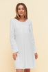 Féraud interlock nightdress, long sleeve 90 cm