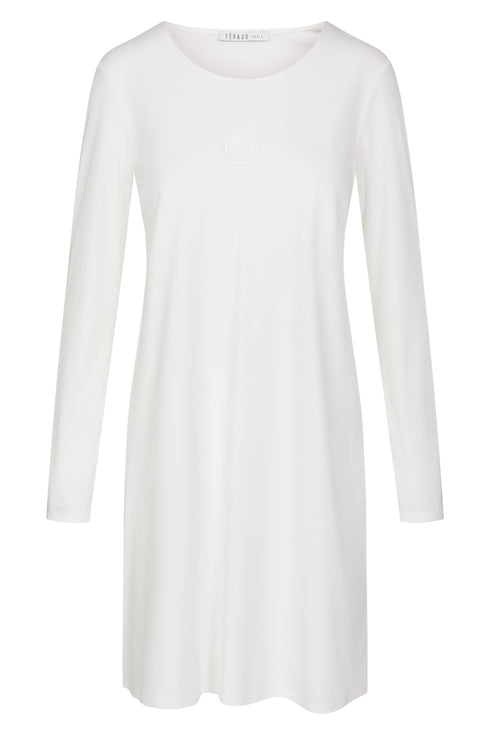 Féraud interlock nightdress, long sleeve 90 cm