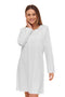 Féraud interlock nightdress, long sleeve 90 cm