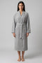 Féraud Damen Morgenmantel Bindegürtel Taschen Heather Grey