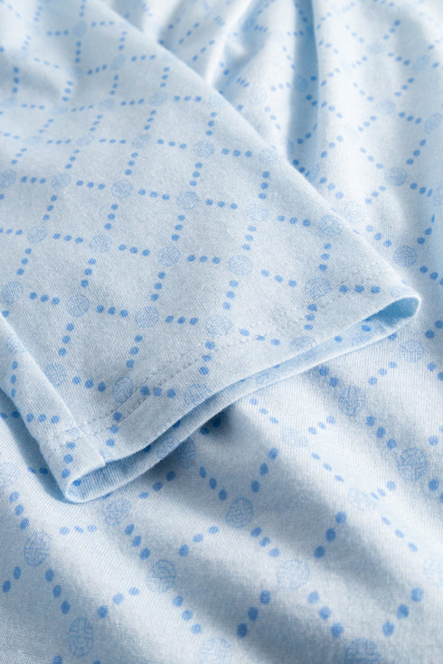 Féraud Damen-Pyjama – Logo, V-Ausschnitt