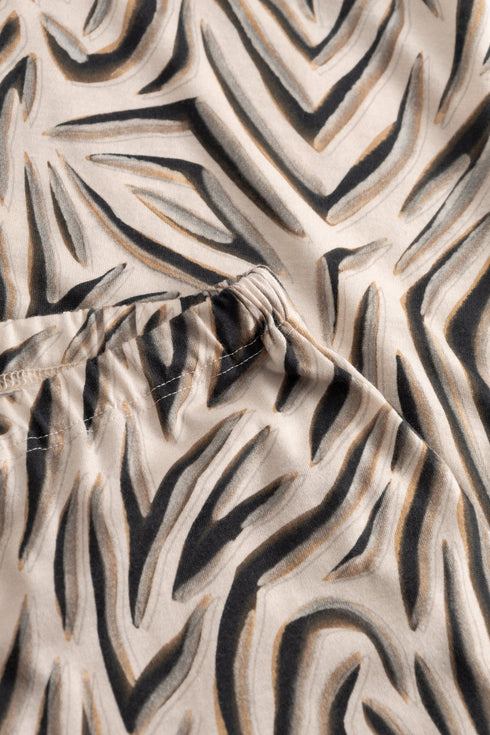 Féraud Damen Langarm-Pyjama (Zebra)