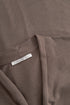 Féraud Damen Modal-Kaschmir-Pyjama mit V-Ausschnitt Chocolate
