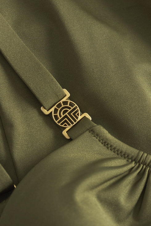 Féraud Spacer-BH mit Bügel und verstellbaren Trägern Olive