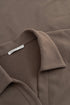 Féraud Damen Strick-Pyjama mit Taschen Chocolate
