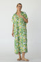 Strandkleid Blau-Gelb mit Zitronenmuster ISAAC MIZRAHI
