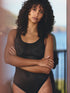 Simone Perele Plume Body Black