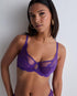 AUBADE Dreiviertelschaler-BH FLOWERMANIA Poison Purple