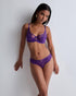 AUBADE Dreiviertelschaler-BH FLOWERMANIA Poison Purple