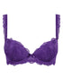 AUBADE Gemoldeter Push-Up BH DANSE DES SENS Spiced Plum