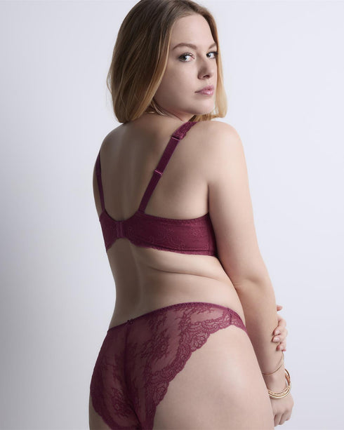 AUBADE Komfort Halbschale DANSE DES SENS Mulberry