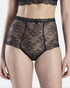 AUBADE Hochgeschnittener Slip DANSE DES SENS Noir