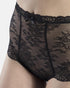 AUBADE Hochgeschnittener Slip DANSE DES SENS Noir