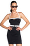 Etuikleid Schwarz PIN-UP STARS