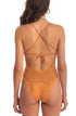 Einteiliger Badeanzug mit Strass Bronzo PIN-UP STARS