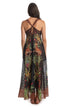 Foulard-kleid Safari Schwarz PIN-UP STARS