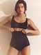 Simone Perele Plume High-Waist-Shaping-Slip Black