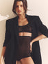Simone perele Bügelloser Spitzen-BH SIMONE CARES Black