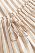 Rösch Schlafanzug Woven Stripes White-Toffee