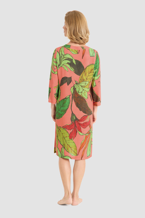 Rösch Tunikakleid „Coral Leav“-Design