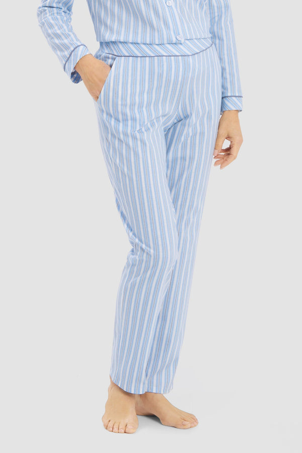 Rösch Pyjama-Hose „Stripes“ in voller Länge (1/1) mit praktischen Taschen