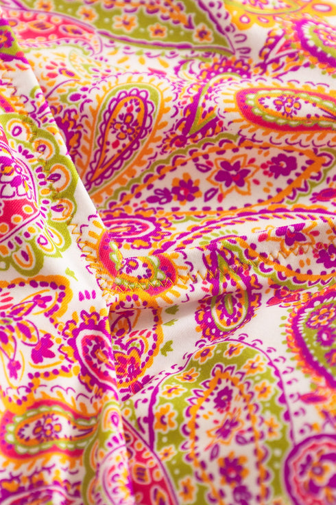 Rösch Badeanzug „Summer Print“ – Spacer-Cups, UBB und verstellbare Träger