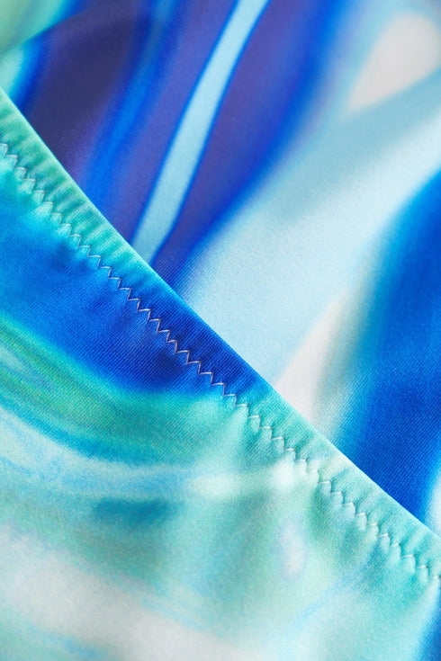 RÖSCH Bk-pants, high waist Ocean Waves