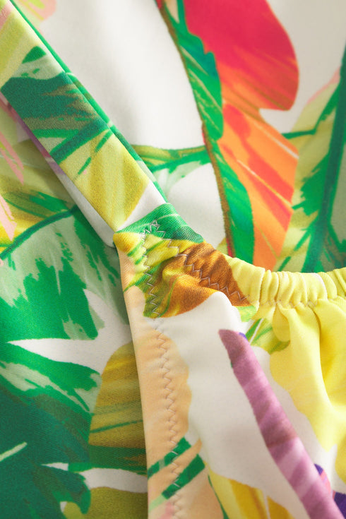 Rösch Badeanzug „Tropical Leaves“ – mit Bügel und Unterbrustband