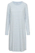 Rösch Damen Langarm-Nachthemd Ringlet Blue