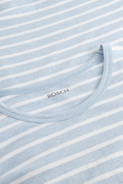 Rösch Damen Langarm-Nachthemd Ringlet Blue