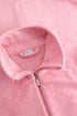 Rösch Damen Fleece-Morgenmantel mit Gürtel Soft Pink