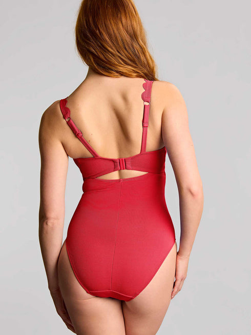 Panache Swim – Spirit „Rita“ Plunge Badeanzug Red
