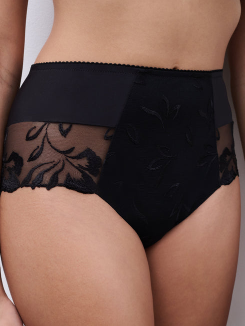 Chantelle MAJESTIC High-Waisted Full Brief Black