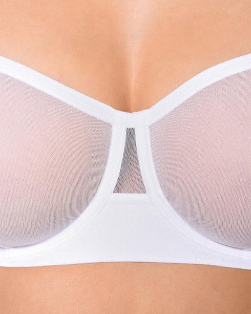 Strapless underwire bra white SHEERS DKNY INTIMATES